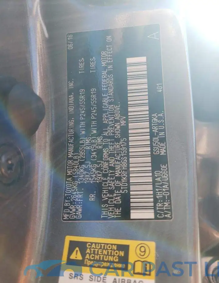 5TDYKRFH8GS159175# 13