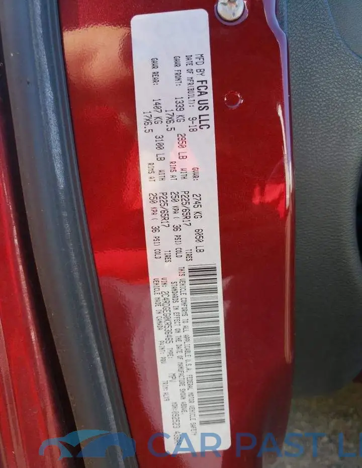 2C4RDGEG0KR536465# 13