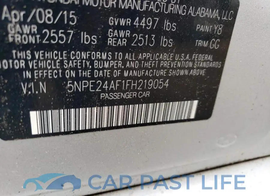 5NPE24AF1FH219054# 13