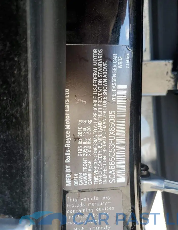 SCA665C53FUX85085# 12