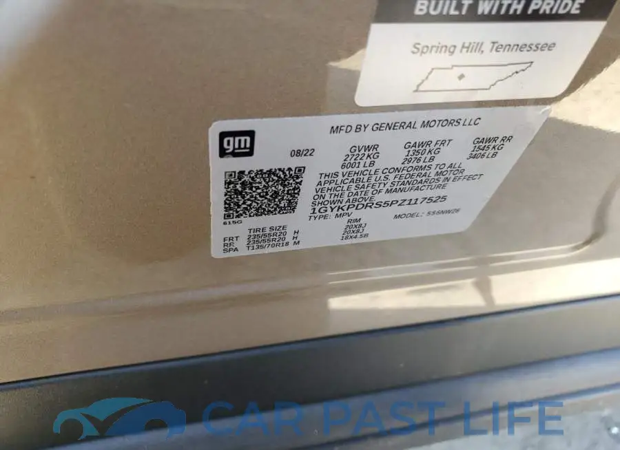 1GYKPDRS5PZ117525# 14