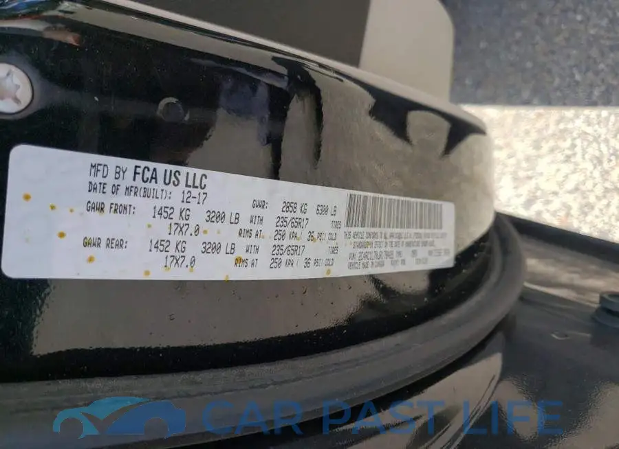 2C4RC1L70JR178429# 12