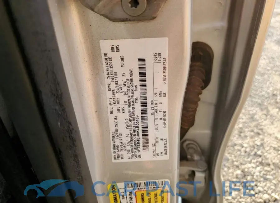 1FTER4EH0KLB00439# 12