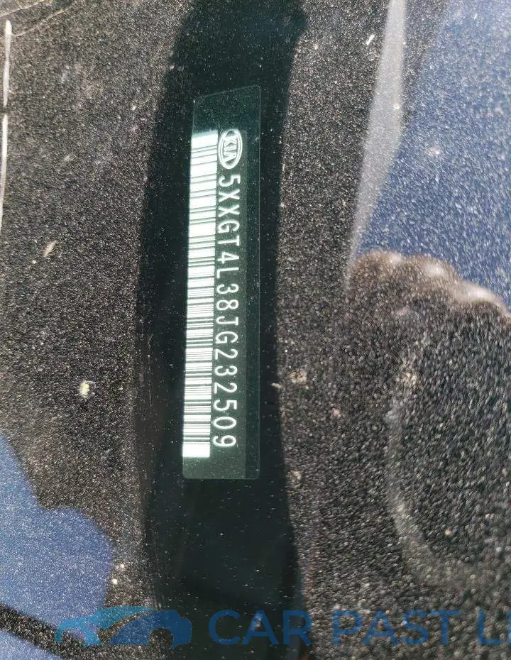 5XXGT4L38JG232509# 12