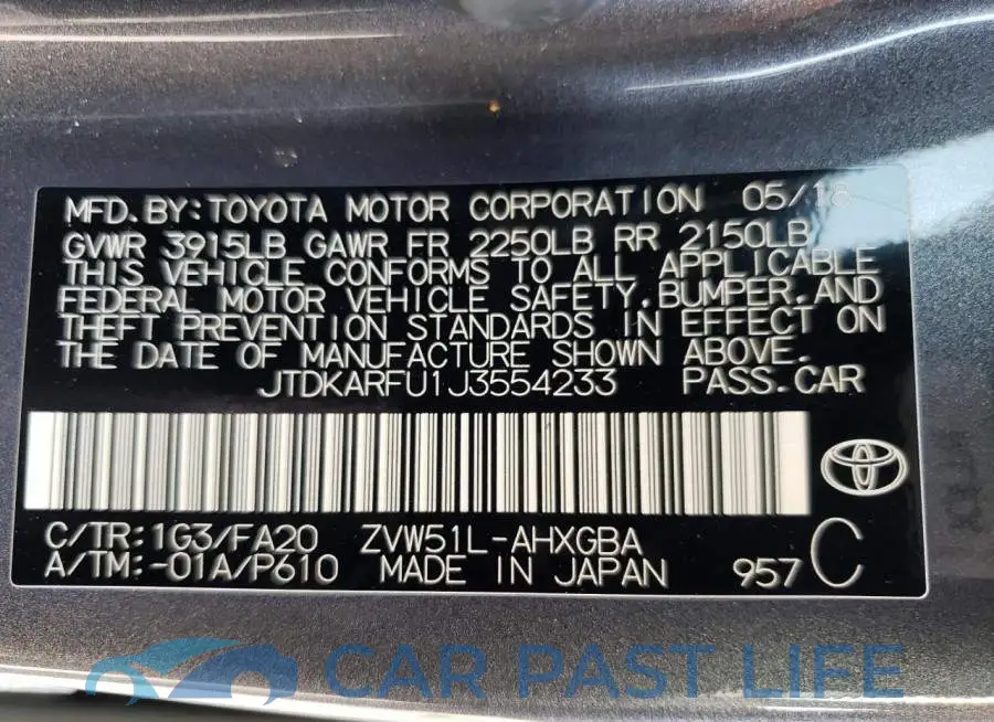 JTDKARFU1J3554233# 13