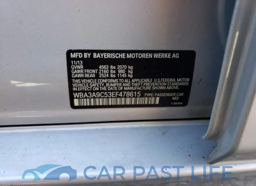 WBA3A9C53EF478615# 12