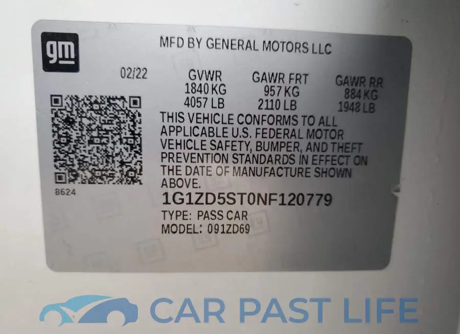 1G1ZD5ST0NF120779# 13