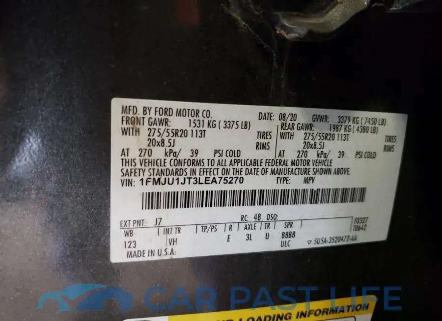 1FMJU1JT3LEA75270# 13