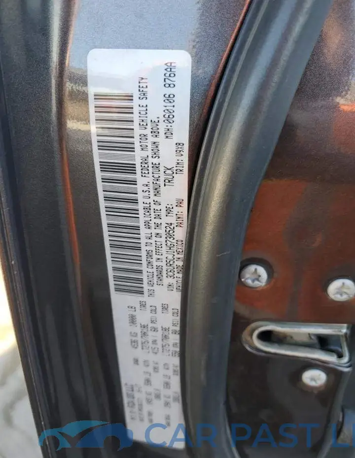 3C6UR5CJ1HG730524# 12