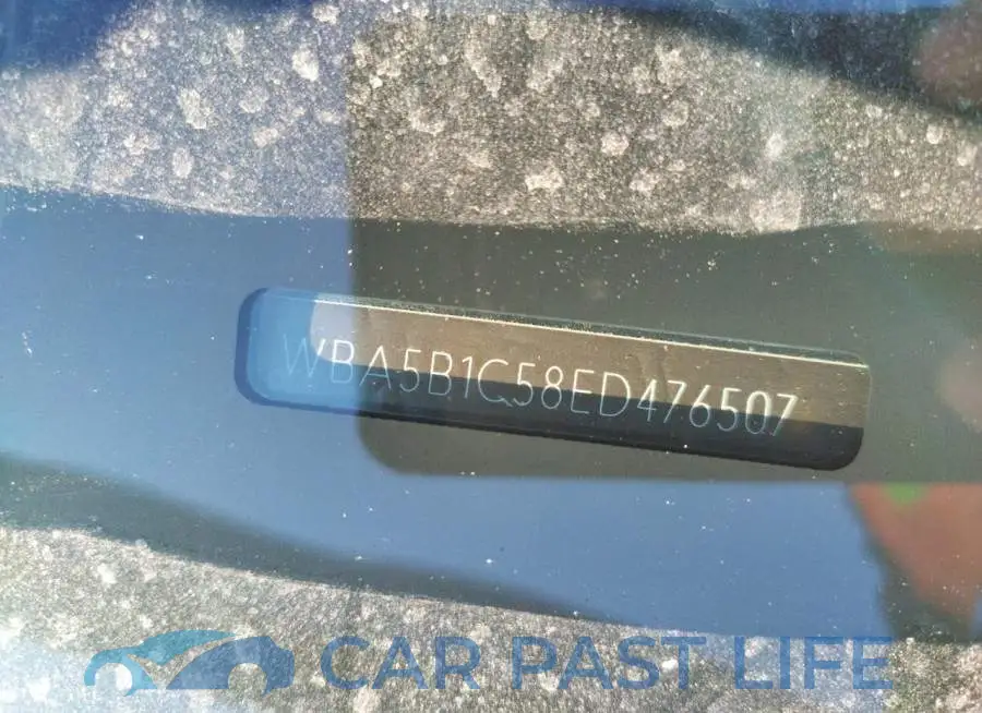 WBA5B1C58ED476507# 12