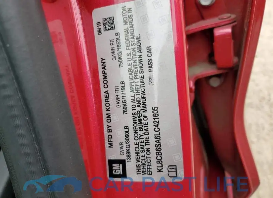 KL8CB6SA6LC421605# 13
