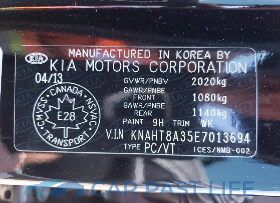 KNAHT8A35E7013694# 14