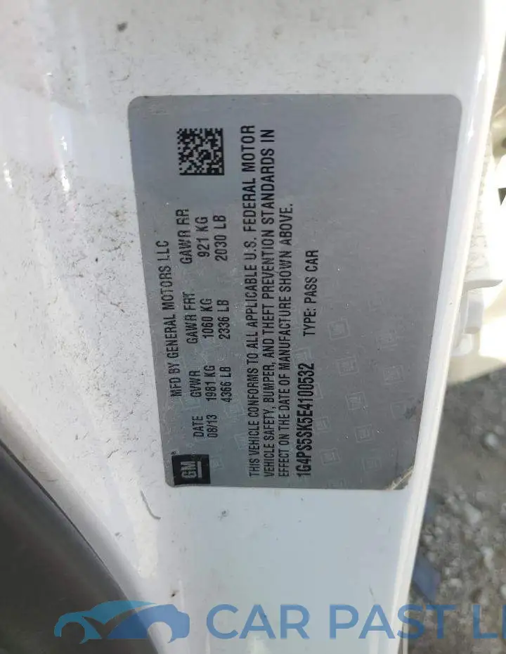 1G4PS5SK5E4100532# 12