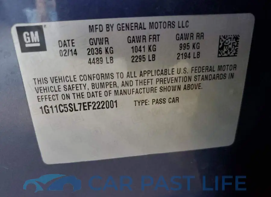 1G11C5SL7EF222001# 12