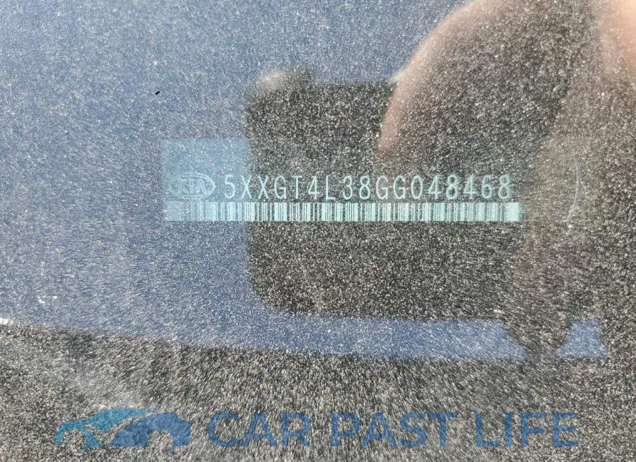 5XXGT4L38GG048468# 12