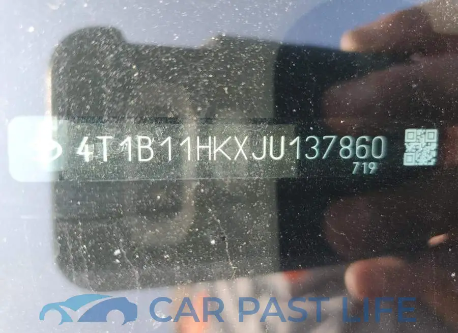 4T1B11HKXJU137860# 13