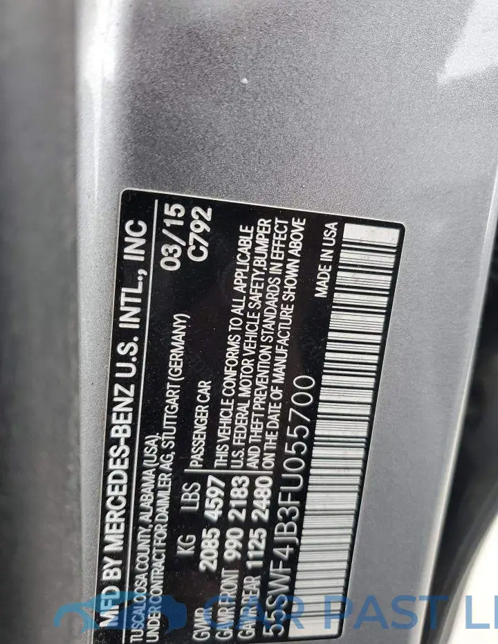 55SWF4JB3FU055700# 12