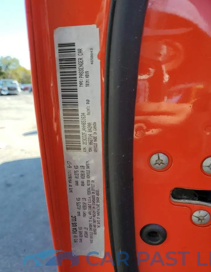 2C3CDZFJ4HH651634# 13