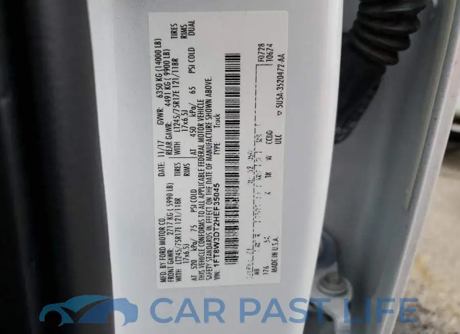 1FT8W3BT5EEA09099# 12