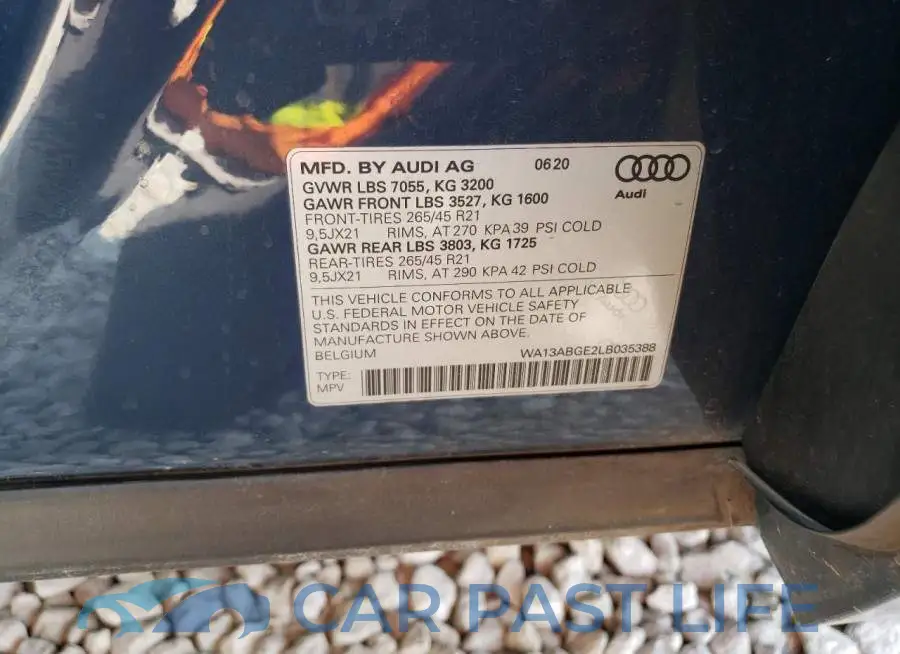 WA13ABGE2LB035388# 12