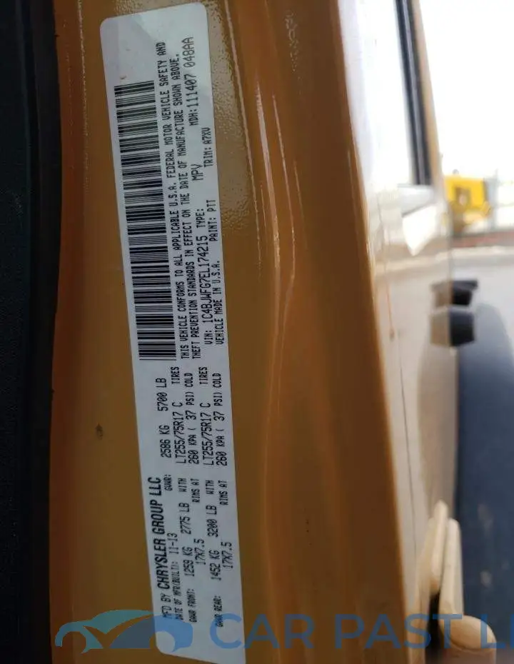 1C4BJWFG7EL174215# 12