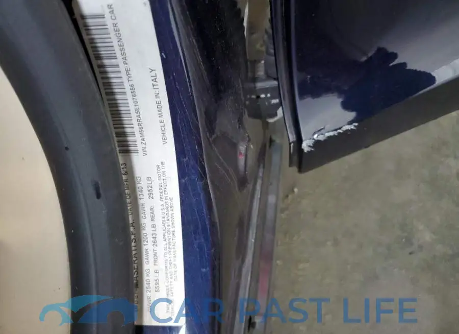 ZAM56RRA5E1076556# 12
