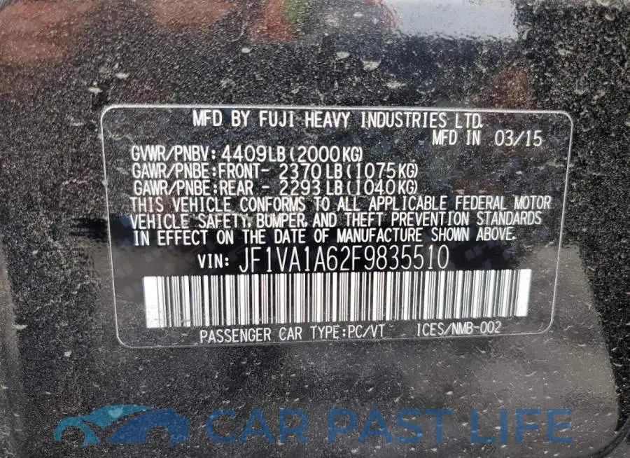 JF1VA1A62F9835510# 12