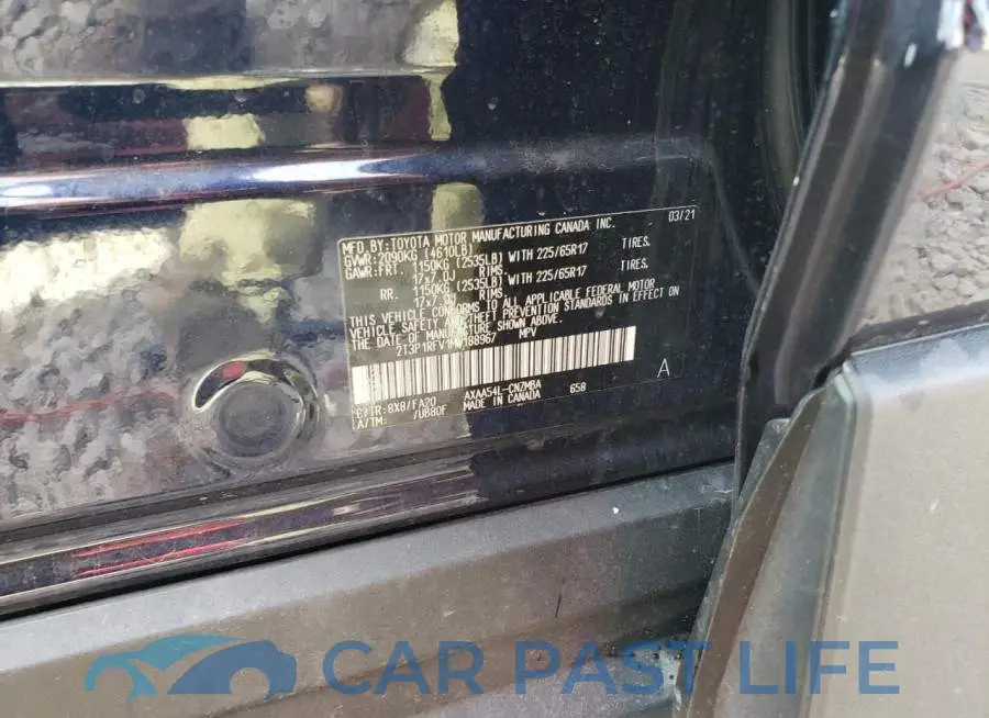 2T3P1RFV1MW188967# 12