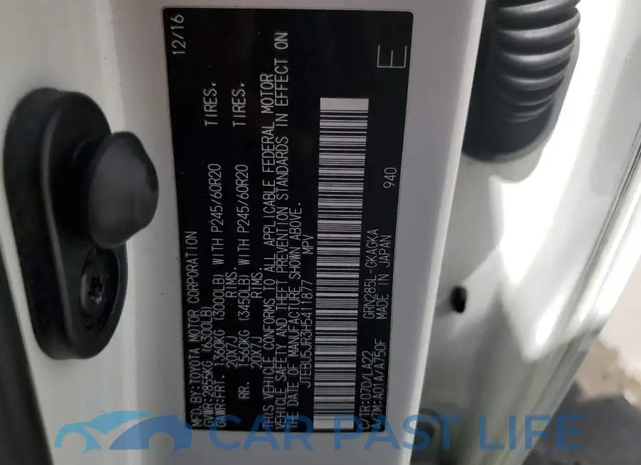 JTEBU5JR3H5411877# 13
