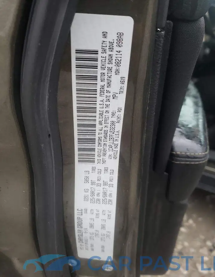1C4PJLCB7FW532300# 12