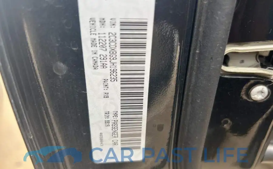 2C3CDXBG9JH196235# 10