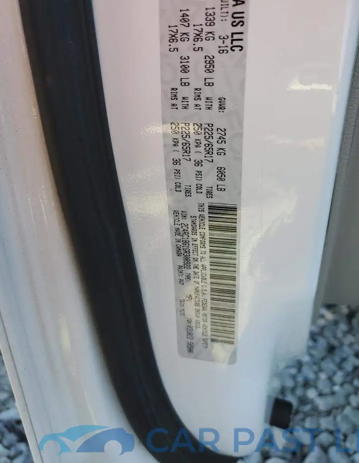2C4RC1BG1GR300922# 13
