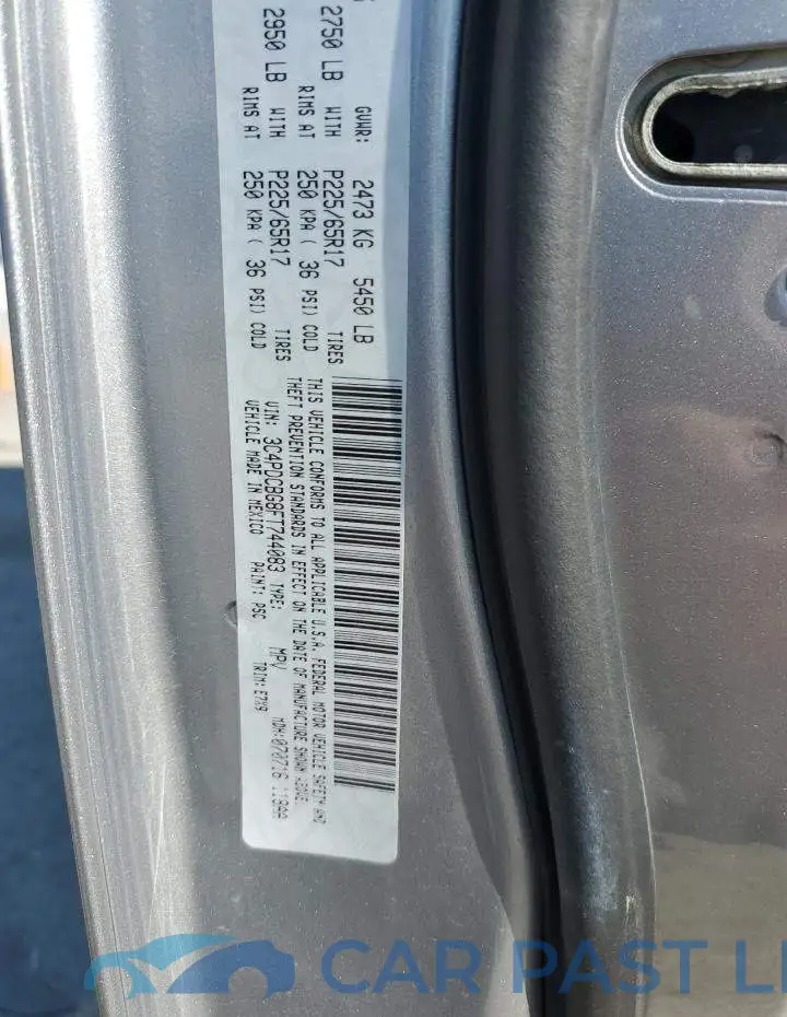 3C4PDCBG8FT744083# 13