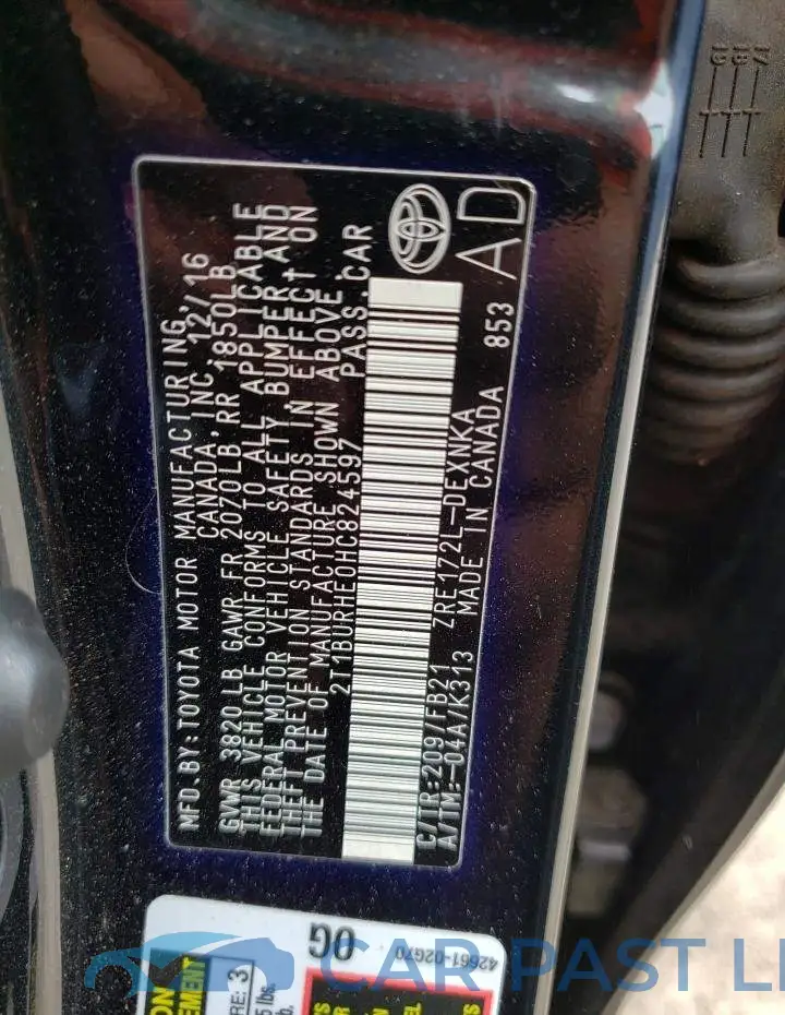 2T1BURHE0HC824597# 12