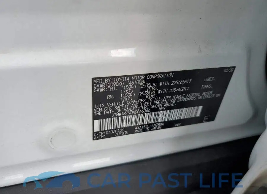JTMW1RFV0MD066366# 13