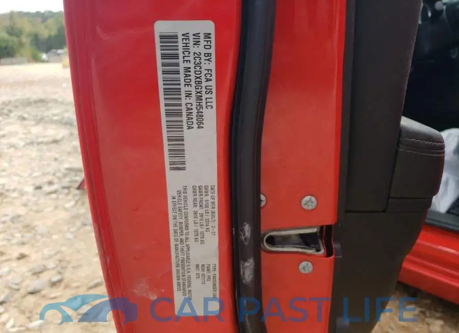 2C3CDXBGXMH548064# 12