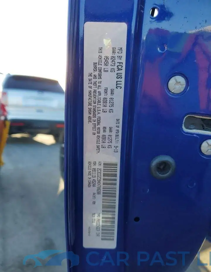 2C3CDZC9XKH708288# 12