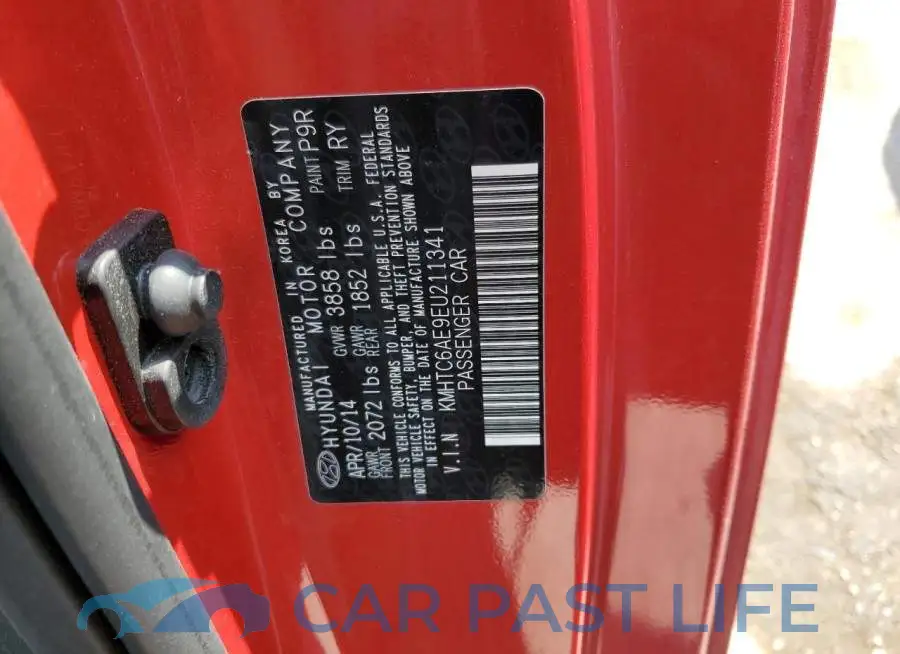 KMHTC6AE9EU211341# 12