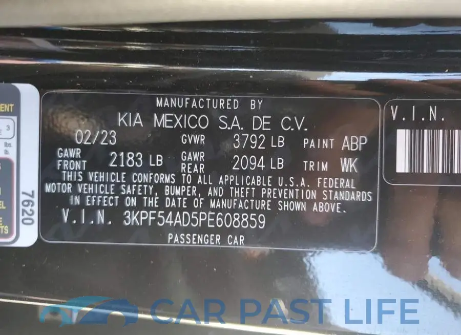 3KPF54AD5PE608859# 12