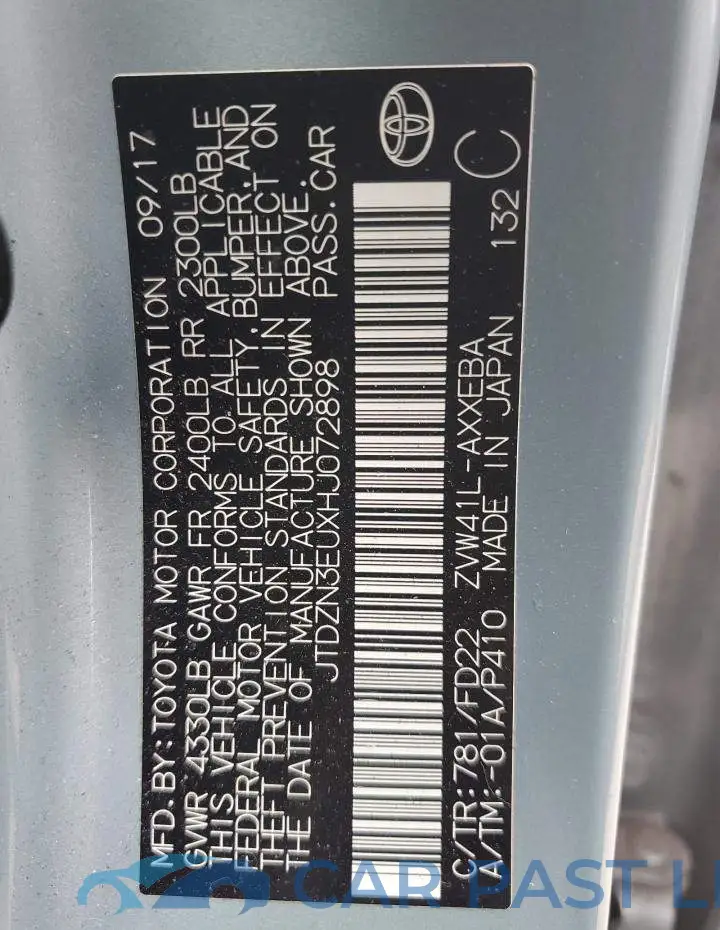 JTDZN3EUXHJ072898# 12