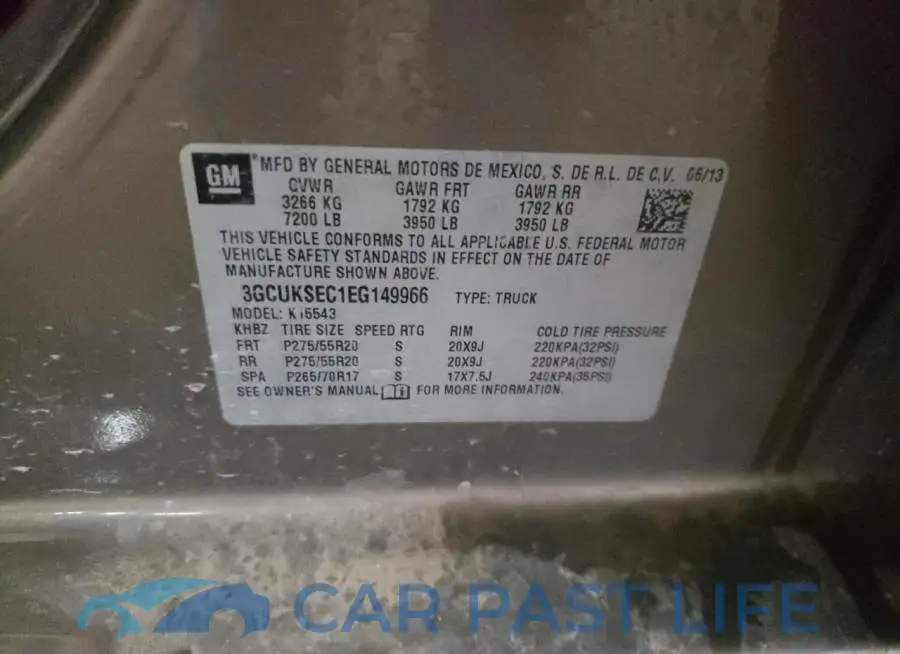 3GCUKSEC1EG149966# 12