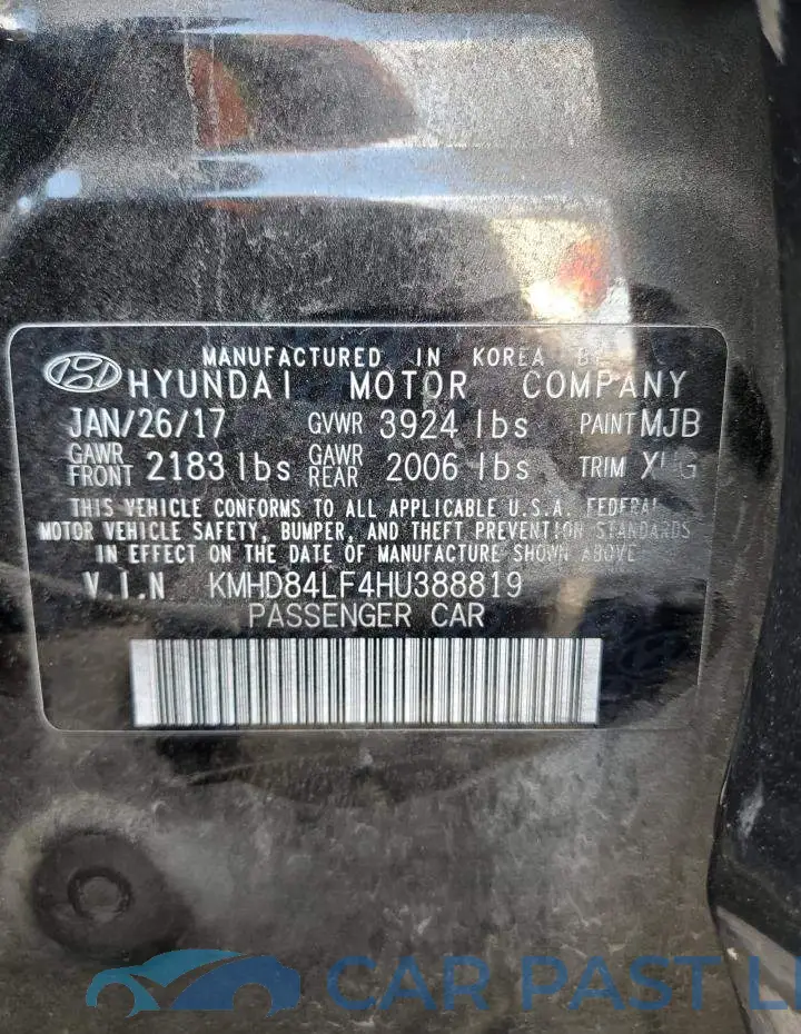 KMHD84LF4HU388819# 12