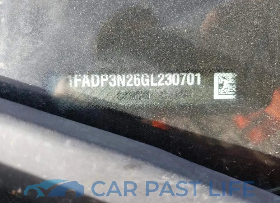 1FADP3N26GL230701# 12