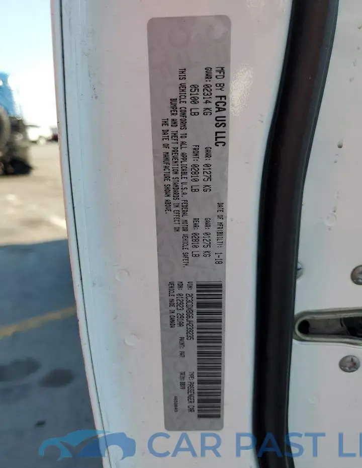 2C3CDXBG6JH239235# 13