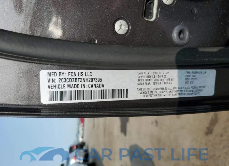 2C3CDZBT2NH207395# 13