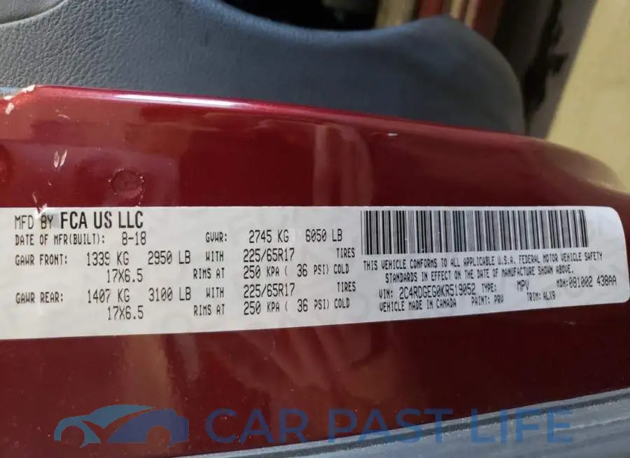2C4RDGEG0KR519052# 13
