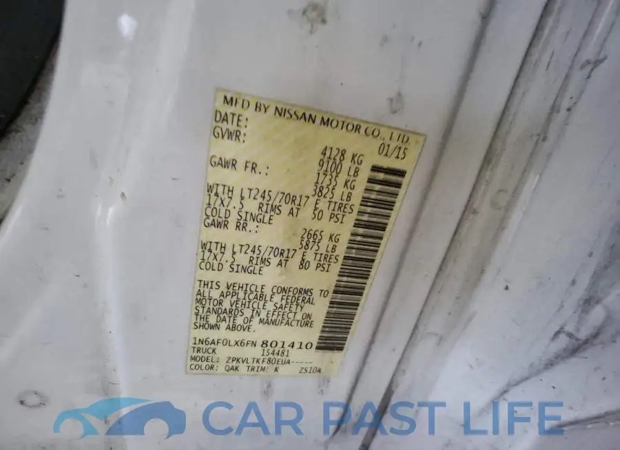 1N6AF0LX6FN801410# 13