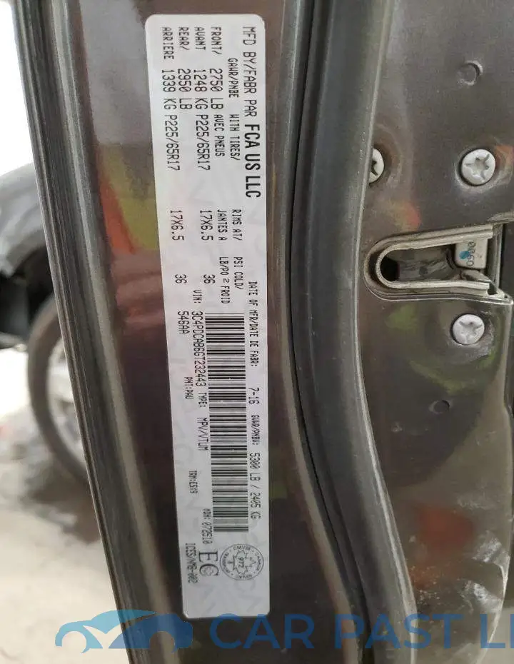 3C4PDCAB6GT232443# 13