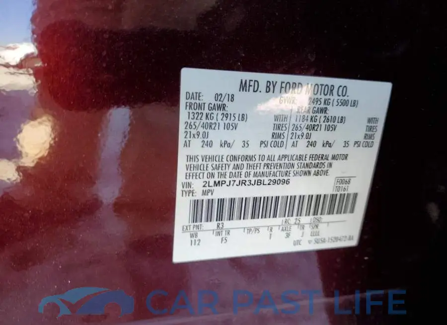 2LMPJ7JR3JBL29096# 13