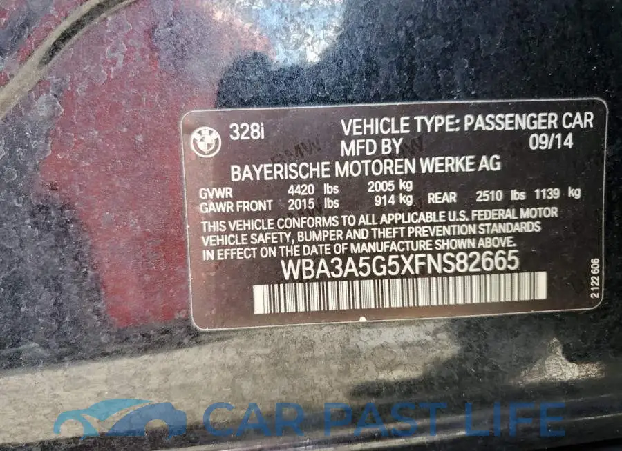 WBA3A5G5XFNS82665# 12